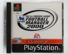 THE F.A. Premier LEAGUE Football Manager 2000 Playstation 1 2 3 PS1 PAL Complete picture
