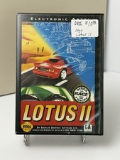 Lotus II (Sega Genesis, 1993) Complete In Box picture