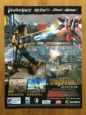 Tribes: Vengeance PC 2004 Video Game Print Ad/Poster Official Authentic FPS Art picture
