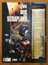 American McGee Presents Scrapland PC 2004 Vintage Poster Ad Art Print Official picture