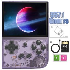 RG35XX Retro Handheld Game Console, 3.5 Inch IPS Inches, 35xx Purple-11 picture