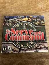 To Serve And Commend PC Cd-ROM Video Game T-Teen New Sealed  picture