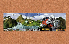 Tribes 2 PC Original 2001 Double-Sided Foldout Poster 10.5