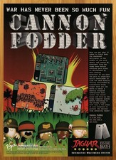 1996 Cannon Fodder SNES Jaguar Vintage Print Ad/Poster Video Game Promo Art 90s picture
