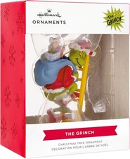 Hallmark Dr. Seuss's How the Grinch Stole Christmas Ornament (Grinch on Ladder) picture