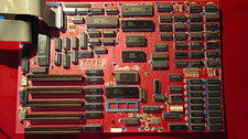Vintage Seville-XT Red Motherboard Intel 8088 CPU IBM PC Clone PC/XT picture