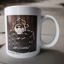 VTG 1996 FBI Tour Coffee Mug White 