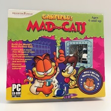 Garfield’s Mad About Cats CD-ROM PC Game New Sealed picture