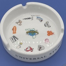 Vtg Universal Studios Ashtray Jaws ET Ghostbusters Nickelodeon 1990 Rare picture