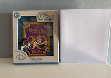 2026 D23 Beyond The Magic Hunchback Of Notre Dame 30 Years Jumbo Pin LE 800 NEW picture