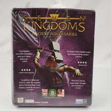 Seven Kingdoms Ancient Adversaries Big Box PC Win95 Game Interactive Magic 1997 picture