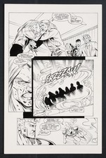 Original Art from Vengeance of Vampirella #8 (1994) Page 6 Sharpe/Kez picture