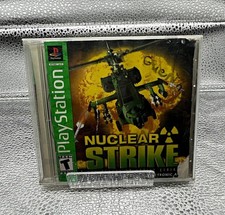 Electronic Arts Nuclear Strike Sony PlayStation 1 PS1 w/ Case & Manual T NTSC picture