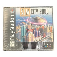 Sim City 2000 PlayStation 1 PS1 Video Game City Building Simulation picture