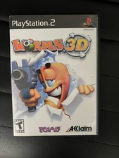 Acclaim Worms 3D PS2 w/ Manual NTSC-U/C 2004 T-Teen Strategy Battle picture