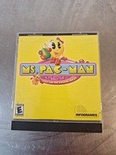🔥 Ms. Pac Man: Quest for the Golden Maze (PC CD-ROM, 2001, Jewel Case, Manual) picture