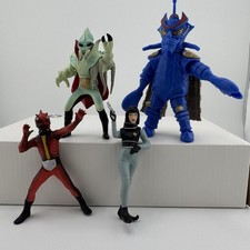 Vintage Japan Figure Lot Kamen Rider Ultraman Godzilla Bandai HG Gashapon Toys picture