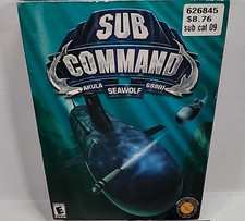 Sub Command (PC, 2001) BIG BOX PC GAME BRAND NEW SEALED picture
