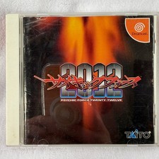 Psychic Force 2012 Dreamcast Taito Japanese NTSC-J Complete Game T-1101M picture