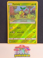 Pokemon Turtwig Ultra Prism Reverse Holo Card 7/165 Near Mint Condition picture