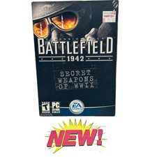 Battlefield 1942 Expansion Pack Secret Weapons of WWII PC CD Rom 2003 Sealed picture