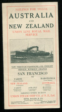 1913-14 Union Line Royal Mail Service Brochure San Francisco Australia New Zeala picture