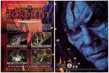 D&D Planescape Torment - PC Game - Vintage Original Print Ad/Poster Promo 1999 picture