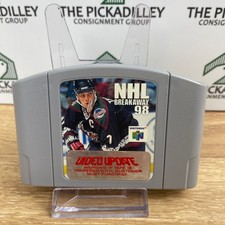 NHL Breakaway 98 Nintendo 64 N64 Game Cartridge NUS-USA/CAN-1 Hockey TESTED picture
