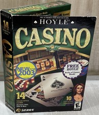 Hoyle Casino 2002 14 Vegas Style Games BIG BOX Brand New SEALED RARE picture