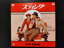 The Sting Japanese 2-Laserdisc Set - Signed by Newman Redford Brennan Durning ++ picture