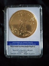 1933 Gold Double Eagle Replica Layered In 24ct Gold picture