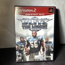 Midway Blitz: The League (2005) PS2 NTSC-U/C M Rated NFL Blitz Multiplayer picture