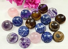 Wholesale Lot 18 PCs Natural Mix Crystal Sphere Stands Healing Energy picture