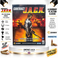 Contract J.A.C.K. PC Big Box Thailand 2002 Factory Sealed Ultra Rare picture