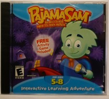 Video Game PC Pajama Sam No Need to Hide When its Dark Outside NEW Jewel no back picture