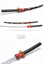 Oni 2.0 Replica Katana - Valorant Metal Sword Limited Editon Black  Metal Steel picture