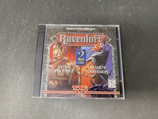 Advanced D&D Ravenloft Stone Prophet & Strahd's Possession PC 2 Disc HTF picture