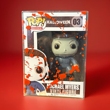 Funko Pop The O.G. 2017 Halloween Michael Myers in Blood Splatter Protector #03 picture