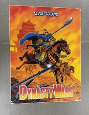 Capcom Dynasty Wars Arcade cabinet side decals. NOS Original picture