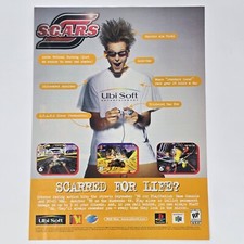 S.C.A.R.S. Scars PS1 N64 PC Scarred Print Ad/Poster Official Promo Art picture