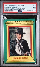 1981 RAIDERS OF THE LOST ARK FREELANCE ADVENTURER #2 INDIANA JONES PSA 7 picture