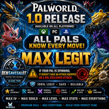 palworld pre-made godroll pals (pc/xbox/ps) picture