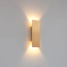 Modern LED Wall Sconce Minimalist Aluminum Interior Accent Living Room Light picture
