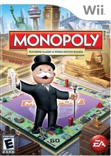 Monopoly For Wii Board Games Case  Very Good 0E picture