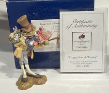Vintage Scott Gustafson Froggy Goes A Wooing by The Greenwich Workshop COA picture