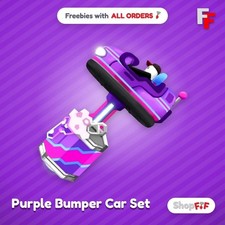 Purple Bumper Car Set - Flee the Facility (FTF) | Fast Delivery + Free Gift picture