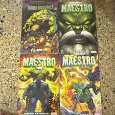 Marvel Maestro Trade Paperback Lot Future Imperfect War and Pax World War M picture