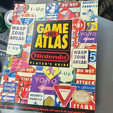 Nintendo NES Game Atlas Strategy Guide Player's Guide w/ Maps 1990 picture