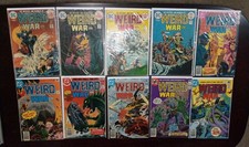 1974 DC COMICS WEIRD WAR TALES LOT OF 10 LOW GRADE + 1 Weird Western Tales picture
