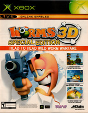 Xbox Worms 3D Special Edition 2004 Vintage Original Magazine Ad Print Game picture